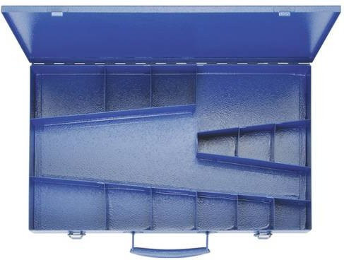 Klauke Sortimentskasten mit 13 Fächern B: 25 cm, T: 40 cm, H: 5 cm - Bild 1