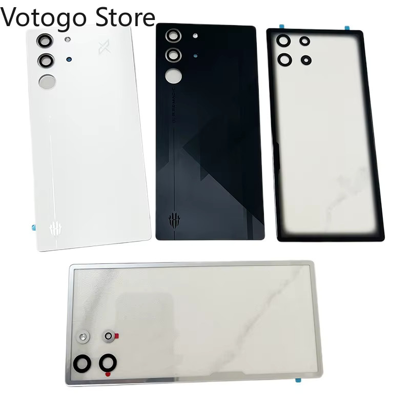 ZTE Nubia Red Magic 10 Pro 10S Pro+ Plus NX789J Rückseiten-Glasabdeckung Gehäuse Ersatzteil in Schwarz - Bild 3