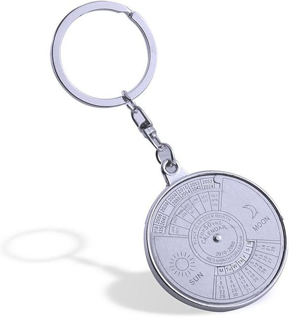 Schlüsselanhänger Silber Metall, Unisex - Bild 1