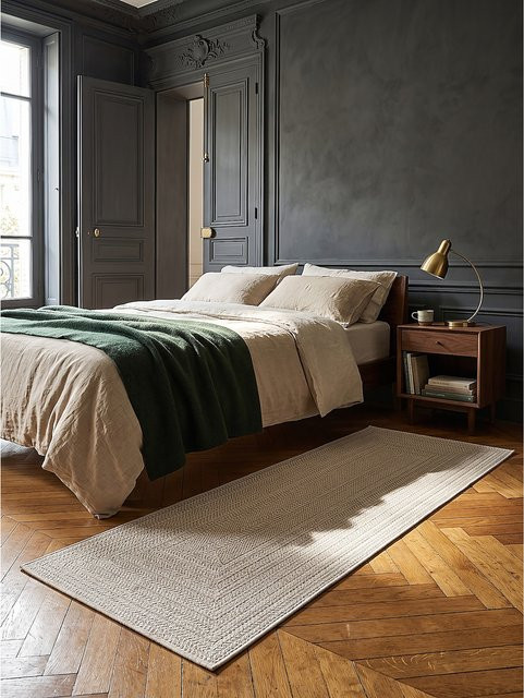 Läufer Flachgewebe CORDEV Kadima Design Creme B: 60 cm, T: 180 cm - Bild 1