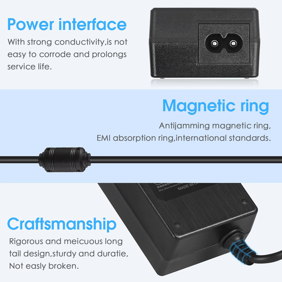 Douk Audio Netzteil Transformator Adapter in Schwarz für Verstärker, Lautsprecher und Monitore - Bild 3