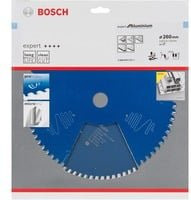 Bosch Expert for Aluminium Kreissägeblatt mit 80 Zähnen, Durchmesser: 260 mm, Bohrung: 30 mm, Breite: 2 mm, blau - Bild 2