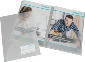 Eichner Präsentationsmappe aus Polypropylen in A4 und transparent - Bild 1