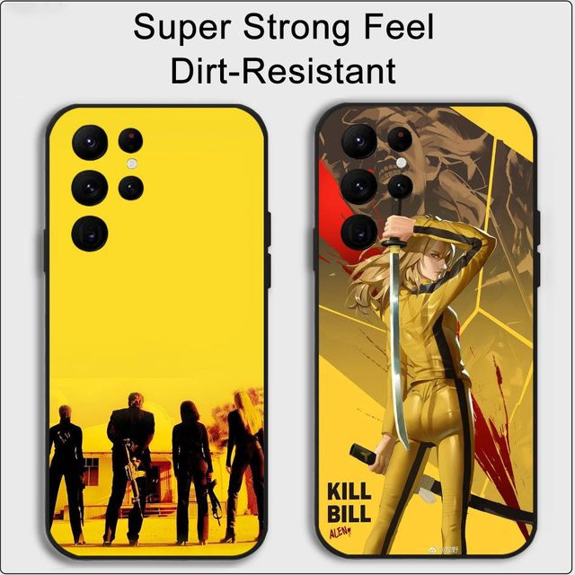 Hot K-Kill B-bill Film Handyhülle für Samsung Galaxy S21 S22 S23 S24 S25 FE Plus in Schwarz - Bild 1