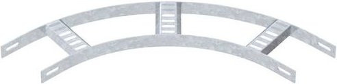 OBO Bettermann Bogen aus Metall in Silber - Bild 1