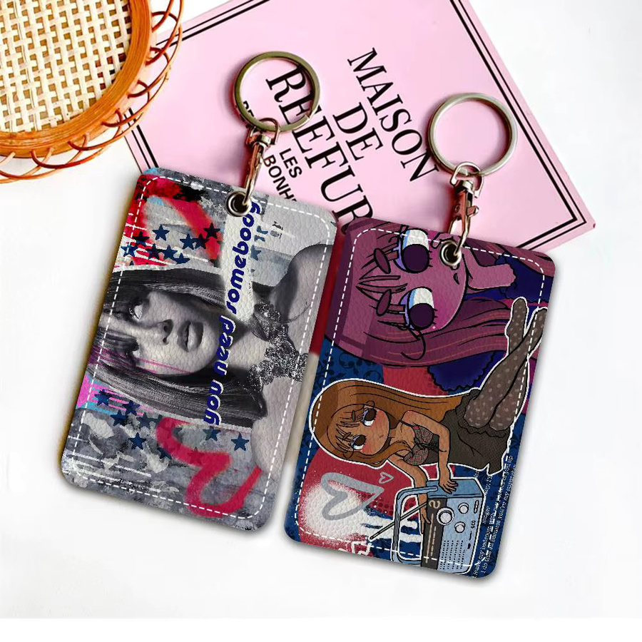 Potdemiel Schlüsselanhänger Pink Pantheress, Card Holder - Bild 1