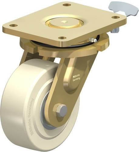 Blickle Lenkrolle LS-GSPO 150K-35-RI4 mit Feststeller, Rad-Durchmesser: 150 mm, Tragfähigkeit: 2500 kg, Farbe: beige/multicolour - Bild 1