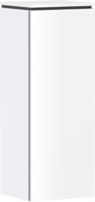 Hansgrohe Halbhochschrank Xilesa E in Mattweiß mit SoftClose und Türanschlag rechts, B: 40 cm, T: 35 cm - Bild 1