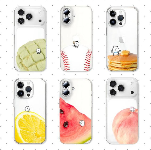 Transparente Handyhülle mit Bären-Design für Apple iPhone Modelle - Bild 1
