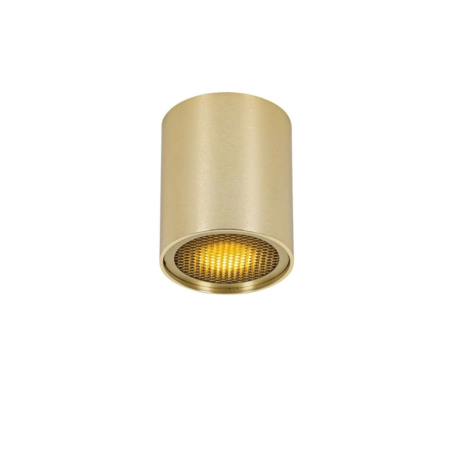 QAZQA Design-Aufbaustrahler Tubo Honey in Gold mit GU10 Fassung und Dimmfunktion - Bild 2