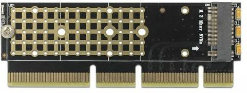 Delock 90303 PCI-Express Karte M.2 PCIe in Schwarz - Bild 1