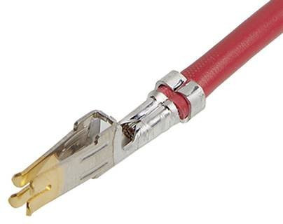 Molex Crimpkontakt mit Litze 2174812205 Bulk in Rot und Gold - Bild 1