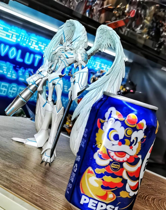 Bandai Digimon Abenteuer Omegamon Merciful Modus Actionfigur aus Kunststoff, weiß, Höhe: 20 cm - Bild 5