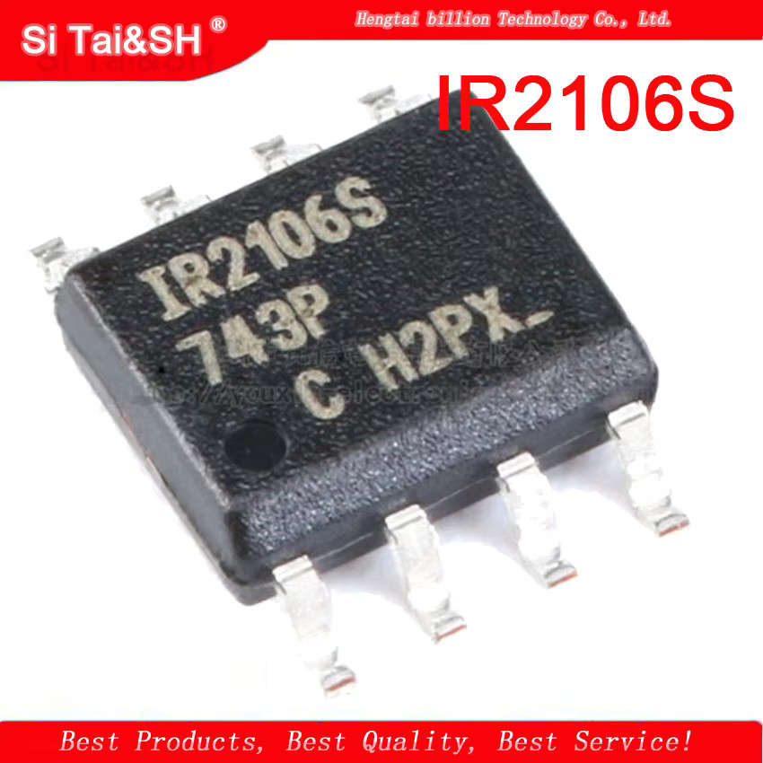 10 Stück IR2106STRPBF IR2106S SOP8 Gate Driver IC von Si Tai&SH in Schwarz - Bild 2