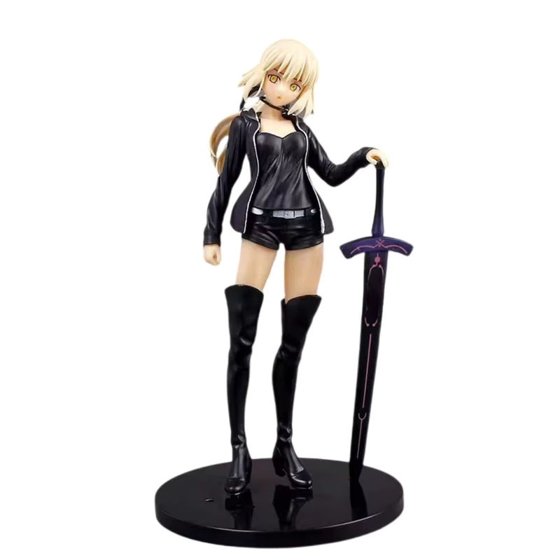 Bandai Fate/Grand Order Saber Anime Action Figure in Schwarz, Höhe: 23 cm - Bild 3