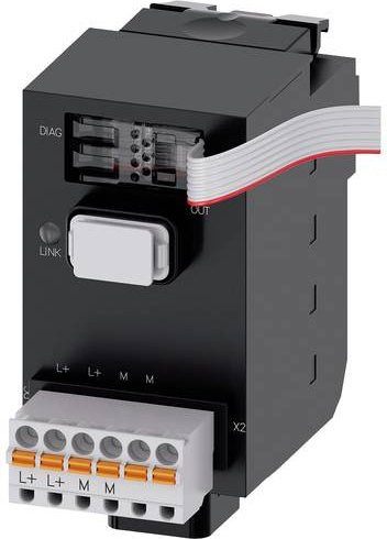 Siemens Interface IP20 in Schwarz aus Kunststoff 3SU1400-1LK10-3AA1 - Bild 1
