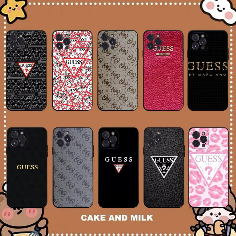 Modische G-Guess Handyhülle für iPhone 17 16 15 16e 14 13 12 11 Pro Max Plus in Multicolour - Bild 4