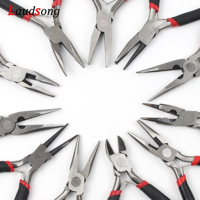 Mehrzweck-Schmuckzange aus Metall in Silber für Handarbeit und Perlenherstellung - Bild 1