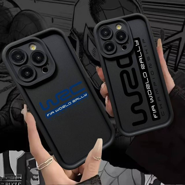 Potdemiel W-WRC Rally Racing Silikon-Softcase für iPhone in Schwarz - Bild 1