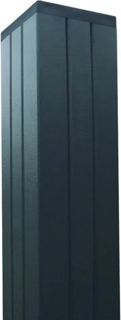 T & J Aluminium-Torpfosten Gotland Anthrazit B/T/H: 68 x 68 x 272 cm - Bild 1