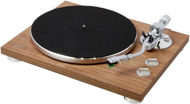 Teac TN-400BT Plattenspieler mit Bluetooth und USB-C in Walnuss Braun - Bild 1