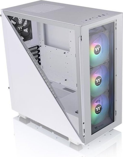 Thermaltake Divider 300 TG Midi Tower Gehäuse Snow White ARGB - Bild 1