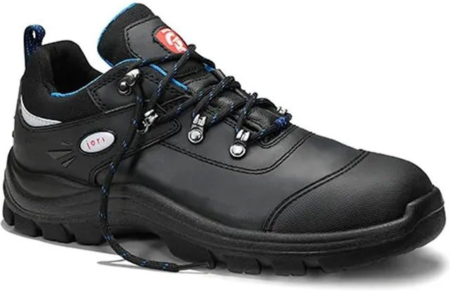Elten Sicherheitshalbschuh Jori S3 aus Rindleder in Blau und Schwarz, Größe 46 - Bild 1
