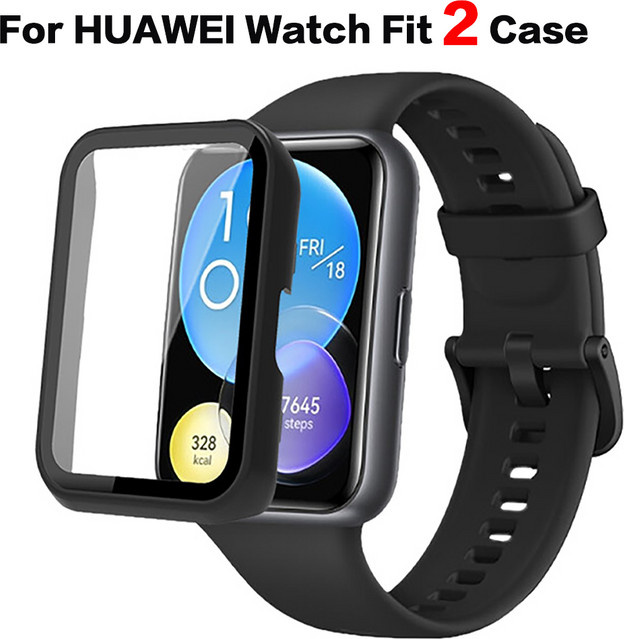 Huawei Fit 2 Uhrenzubehör, Schutzhülle, Kunststoff, Schwarz, Unisex - Bild 1