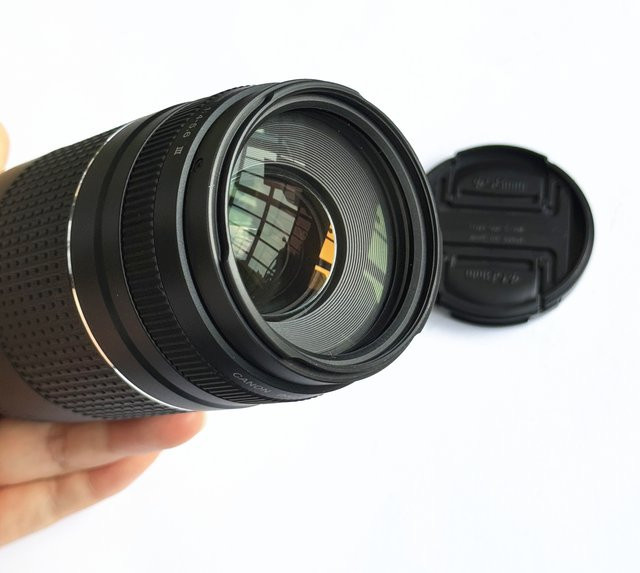 Canon EF 75-300mm f/4-5.6 III Teleobjektiv in Schwarz für Canon EOS Kameras - Bild 1