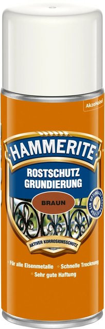 Hammerite Rostschutz-Grundierung für Metall in Braun 400 ml - Bild 1