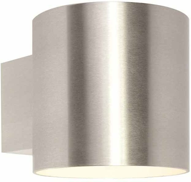 Oligo Project Wandleuchte Up-Down in Silber aus Aluminium und Glas - Bild 1