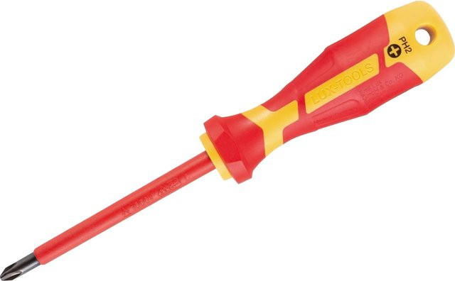 LUX-TOOLS VDE-Schraubendreher Professional PH2 in Rot - Bild 1
