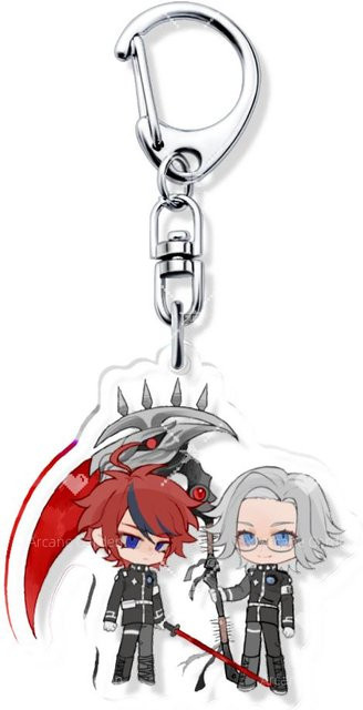 CHIC STUDIO Schlüsselanhänger CP Takumi Sumino Eiji Aotsuki Paar, 6 cm - Bild 1
