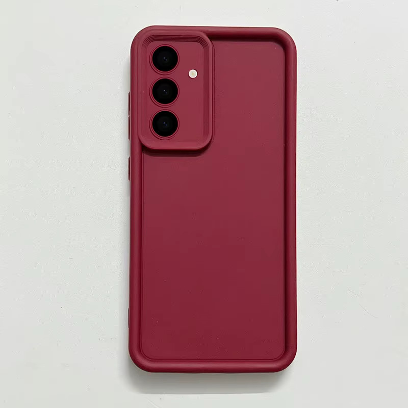 Stoßfeste TPU Handyhülle für Samsung Galaxy S25 S24 S23 S22 Ultra FE A55 A54 5G in Pink - Bild 3