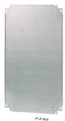 Hager Montageplatte orion.plus FL406A aus Metall in Stahl, B: 380 mm, H: 343 mm, T: 2 mm - Bild 1