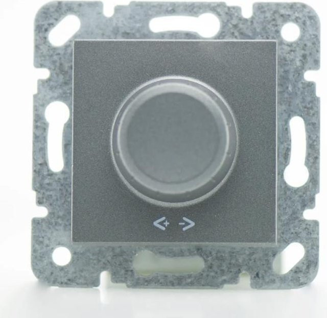VIKO Dimmer Karre Novella Rauchgrau 600W mit Mechanik und Touch - Bild 1
