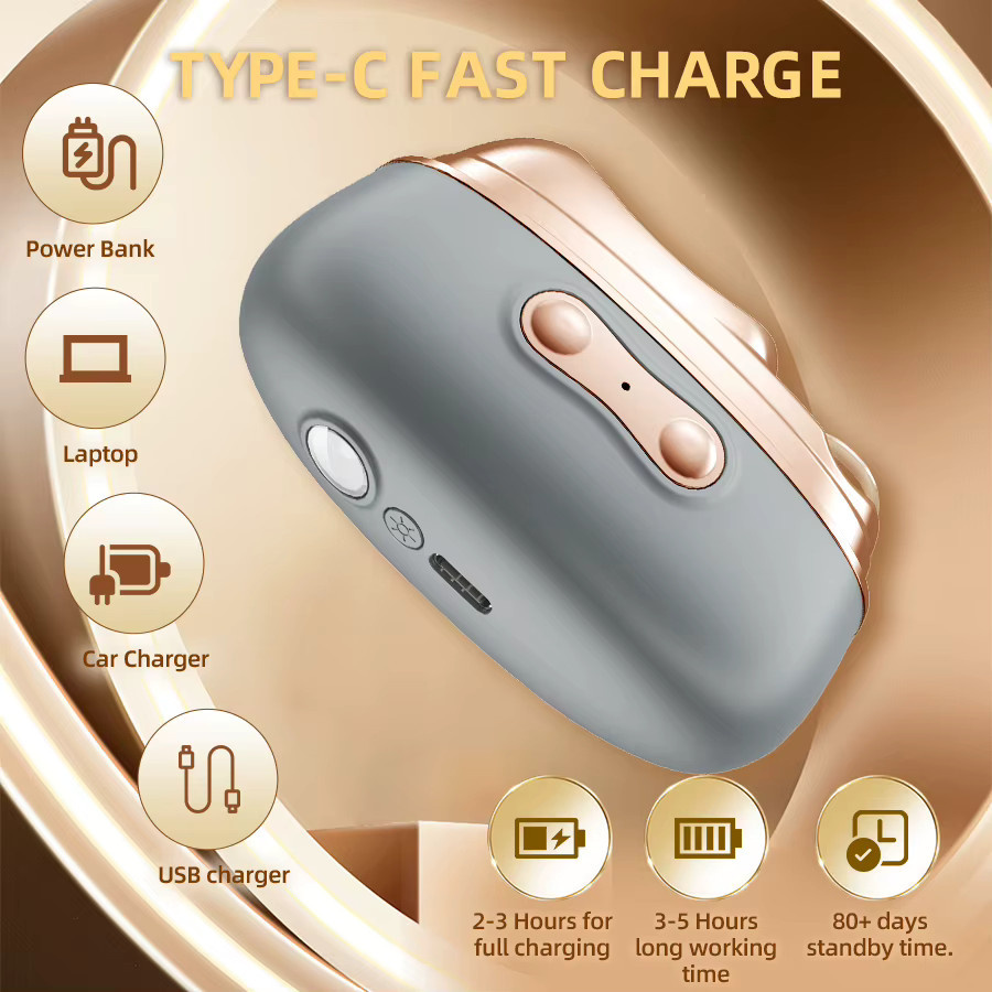 Vancostar Elektrischer Nagelknipser 3-in-1, Unisex - Bild 3