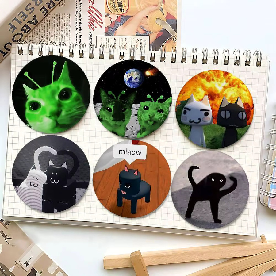 bilibili Anstecknadeln, Metall, Bunt, Unisex - Bild 3