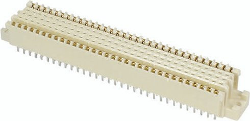 HARTING Federleiste 02021602804 in Beige mit 5 Reihen - Bild 1