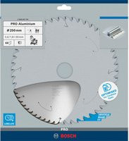 Bosch Kreissägeblatt Standard für Aluminium mit 68 Zähnen, Durchmesser: 250 mm, Bohrung: 30 mm - Bild 2