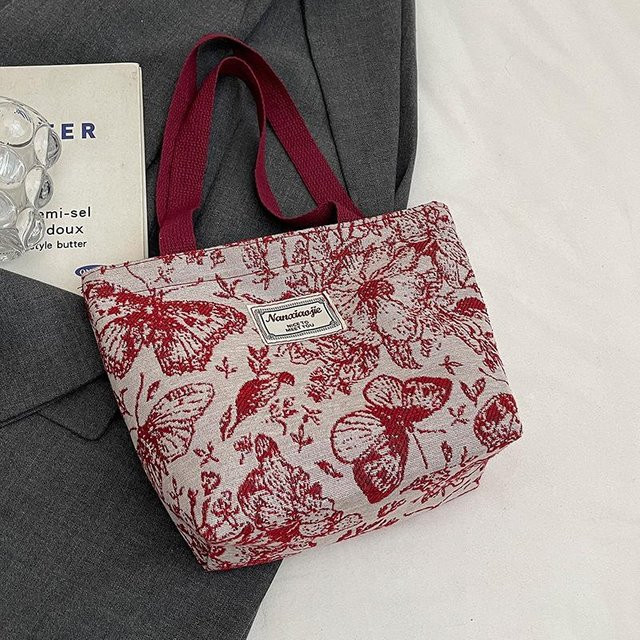 Yiran bag Tote Bag für Damen, Canvas, grau - Bild 1