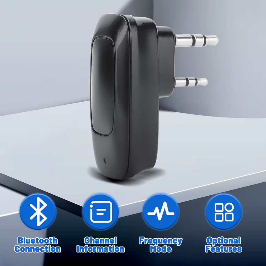 Baofeng Bluetooth-Programmiergerät für Walkie-Talkies in Schwarz zur App-Steuerung für BF-888S, UV-5R und UV-5R MINI - Bild 2