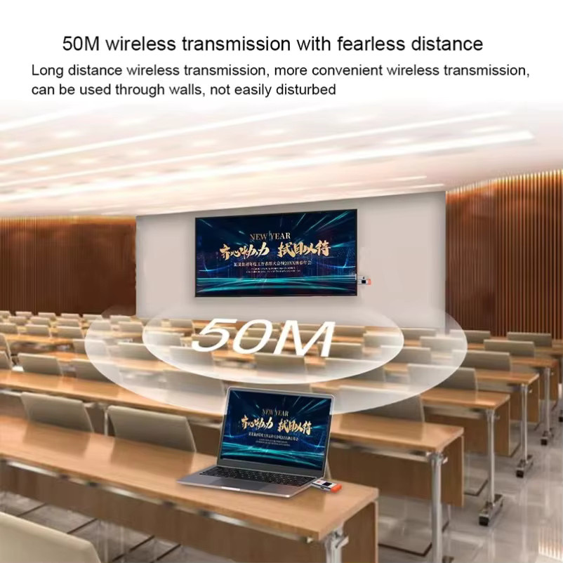 VIKEFON Wireless HDMI Transceiver Extender Set Full HD 1080P mit Wi-Fi Video-Sender und Empfänger für PC und TV - Bild 4