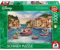 Schmidt Spiele Disney Mickey and Minnie in Italy Puzzle von Thomas Kinkade Studios mit 1000 Teilen - Bild 1