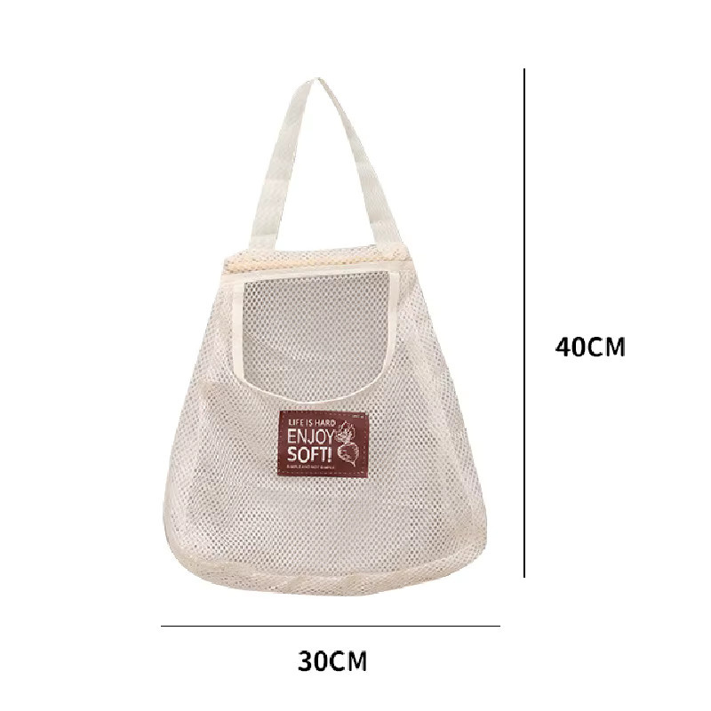 Hängende Schrank-Organizer-Tasche von NANCY TINO aus Mesh-Gewebe für Unterwäsche und Socken, Aufbewahrungsnetz für Kleiderschrank und Türrückseite, Breite: 40,0 cm, Höhe: 30,0 cm - Bild 2