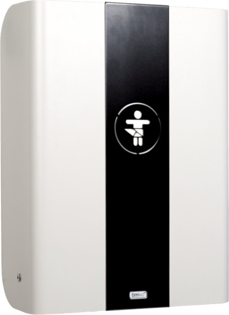 timkid Wandwickeltisch KawaMaxi in Weiß/Anthrazit, B/T/H: 68,2 x 87,5 x 83 cm - Bild 1
