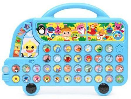 PINKFONG Baby Shark Musikalischer Alphabet-Bus Interaktives englisches Lernspielzeug - Bild 1