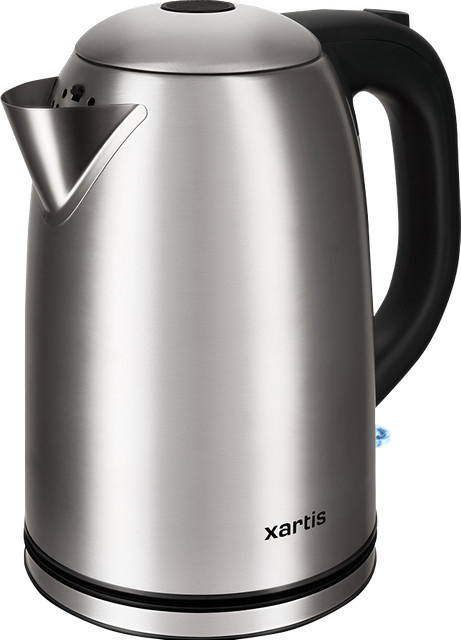Wasserkocher Xartis XR-WK 2010 aus Edelstahl in Silber mit Auto-Shutoff - Bild 1