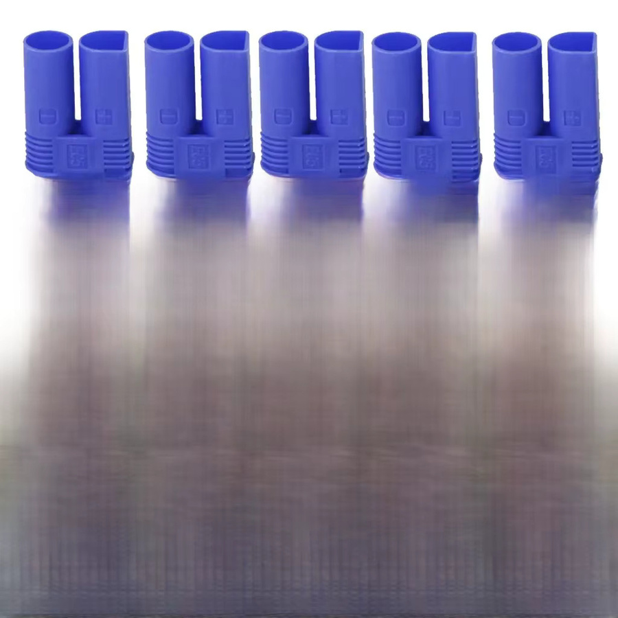 5 Paar EC5 Bananenstecker mit Kugelstecker und Buchse in Blau für RC ESC Lipo Batterie und Motor - Bild 5