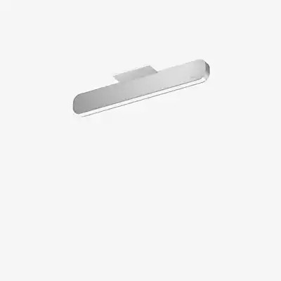 Occhio Mito Alto 40 Up Narrow LED Deckenleuchte in Silber Matt und Weiß Matt - Bild 1
